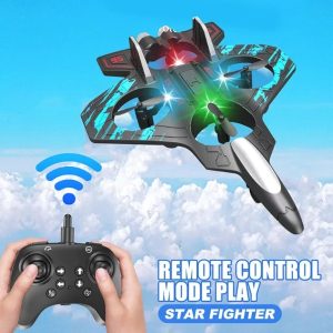 Remote Control Starfighter Drone Plane - Green