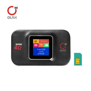 OLAX MF982 4G LTE Pocket Router - Black Color