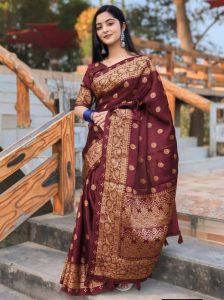 Japani Silk Sharee with Blouse Piece