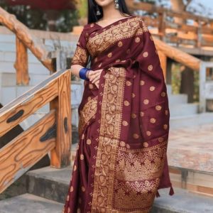 Japani Silk Sharee with Blouse Piece