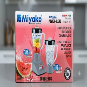 Miyako BL408 BD Power-Blend Juice Center Blender with Double Jug